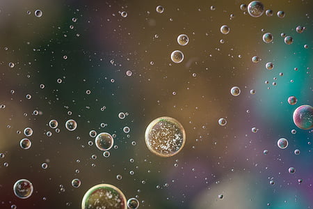 macro photography of water bubbles thumbnail
