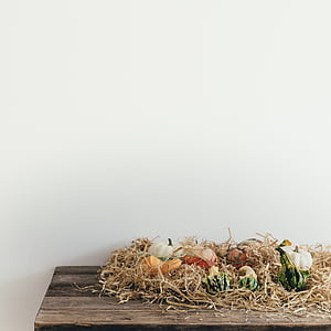squash on wooden table thumbnail