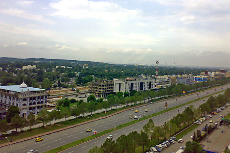 View of Blue Area from Jinnah Avenue in Islamabad, Pakistan thumbnail