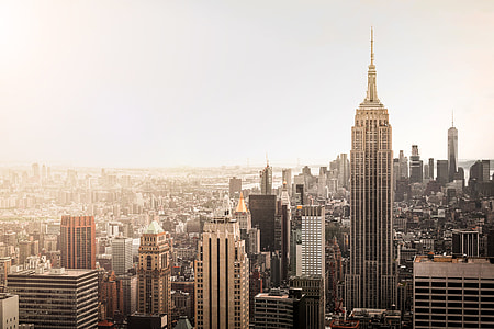 aerial photography of highrise buildings thumbnail