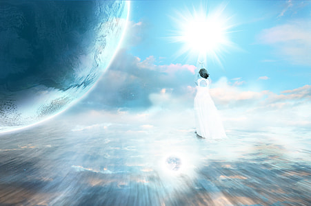 woman walking to the light thumbnail