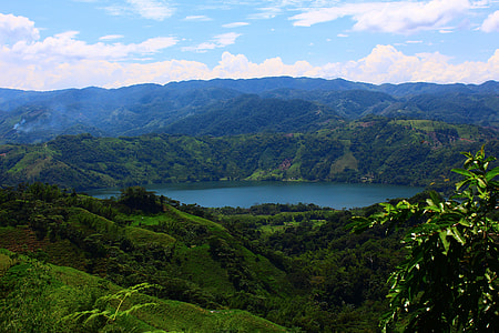 Laguna landscape, San Diego in Colombia thumbnail