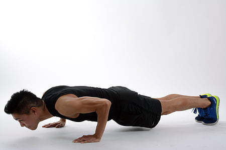 men's black tank top thumbnail