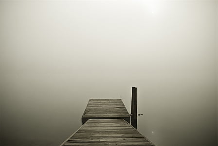 photo of brown wooden dock on water thumbnail