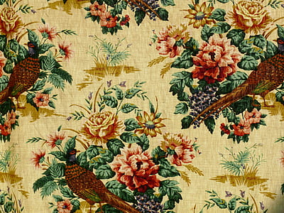 close-up photo of multicolored floral textile thumbnail