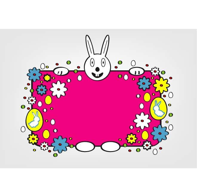 Colorful Easter Banner Eps Cdr Ai File Free Graphics Uihere