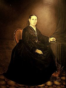 Portrait of Margarita Maza de Juárez in Mexico City thumbnail