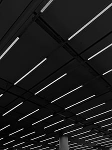 white LED lights on ceiling thumbnail