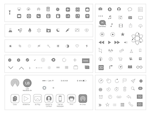 iOS 7 Icons: Natives and Basics sketch file sketch file