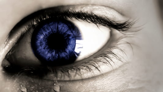 blue eye selective color photography thumbnail