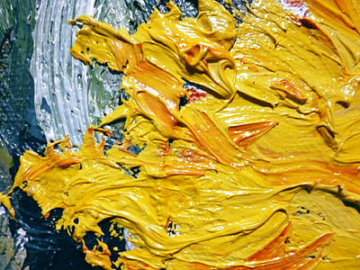 close shot of yellow painting thumbnail