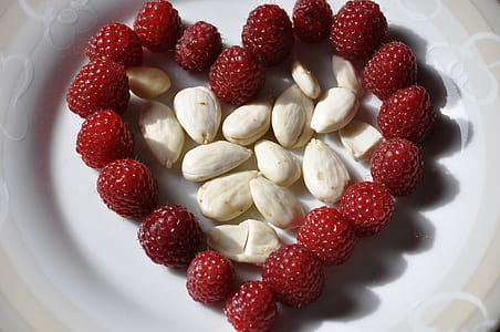 white seeds and raspberries thumbnail