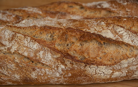 closeup photo of leavened brown bread thumbnail
