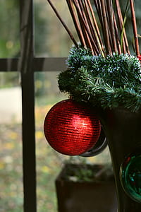 macro shot of red bauble thumbnail