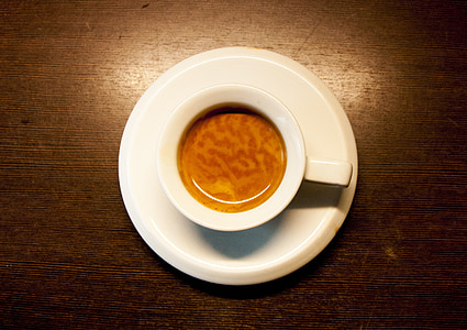 white ceramic teacup on saucer thumbnail