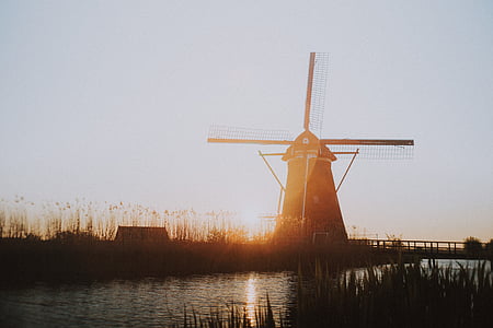 time lapse photography of windmill thumbnail