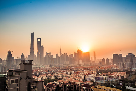 aerial view of high-rise buildings thumbnail