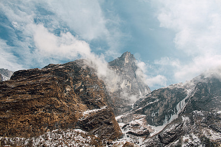 snow mountains on daytime thumbnail