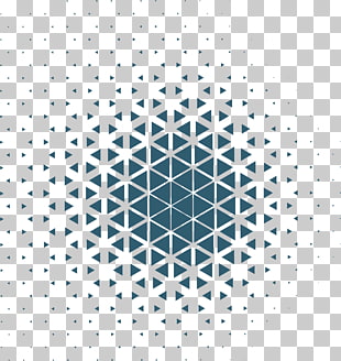 Geometry Triangle Geometric abstraction Pattern, Business blue triangular pattern, geometric illustration PNG clipart