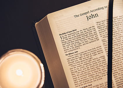 open bible with candle thumbnail