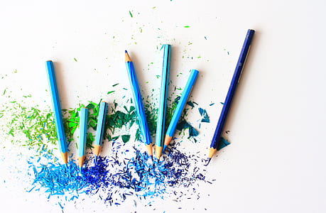 Blue and Purple Color Pencils thumbnail