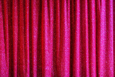 white glitters on pink textile thumbnail