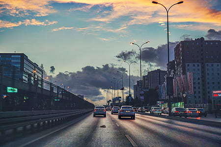 city, cars, road, traffic thumbnail