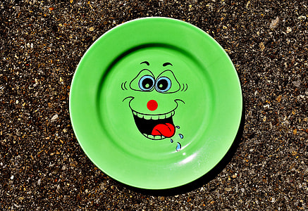 round green ceramic plate thumbnail