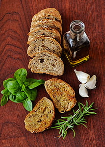 Bread on Brown Surface thumbnail