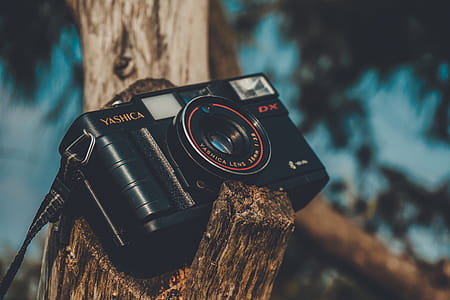 Black Yashica Point-and-shoot Camera thumbnail