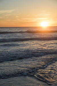 Sunset Waves Photo thumbnail