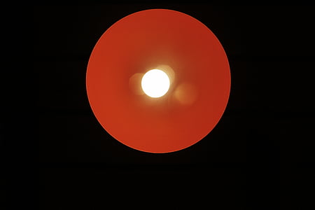 round, red, yellow, dots, lamp, light thumbnail
