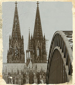 structural grayscale photo of Milan cathedral thumbnail