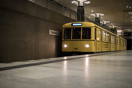 yellow passenger train thumbnail