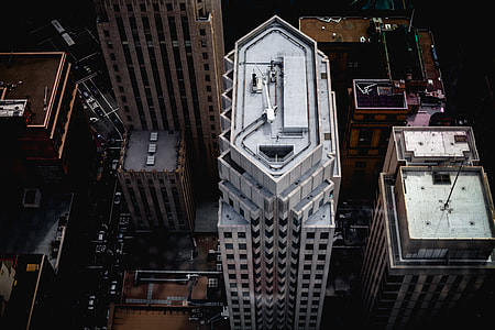 aerial photography of high-rising buildings thumbnail
