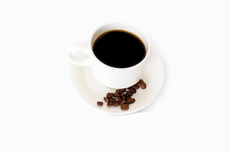 coffee mug on white saucer thumbnail
