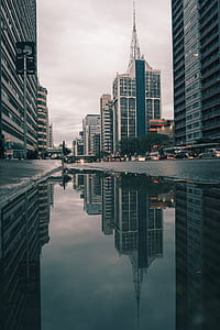 city, sky, water, skyline thumbnail