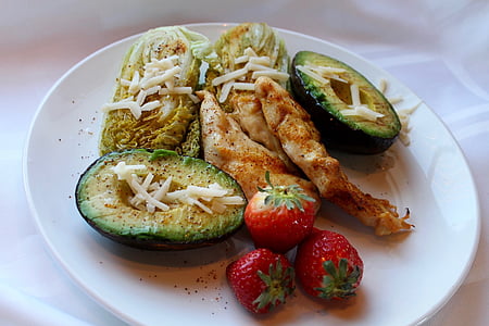 cooked food with strawberries thumbnail