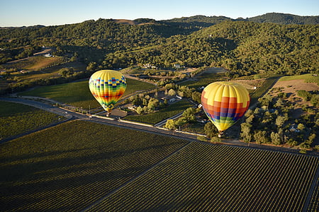 two hot air balloons on air thumbnail