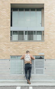 man wearing black jeans thumbnail