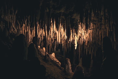 lights inside of cave interior thumbnail