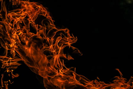 dark, fire, hot, burning thumbnail