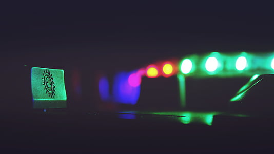 low light photography of lights thumbnail