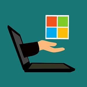Illustration of Windows software updates. thumbnail