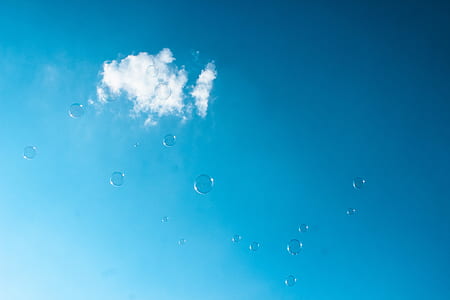 Bubbles Under White Clouds thumbnail