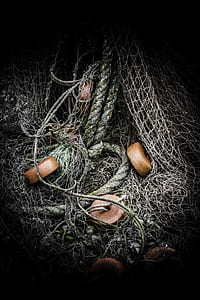 photography of gray fishnet thumbnail