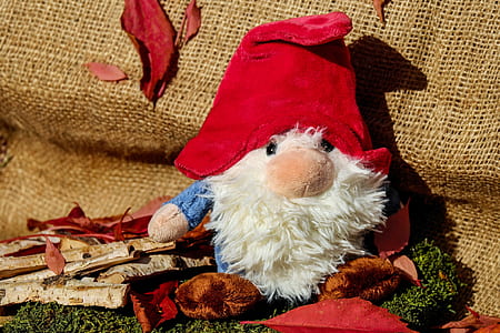 red hat dward plush toy thumbnail