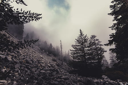 cold, landscape, nature, clouds thumbnail