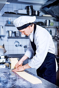chef slicing food thumbnail