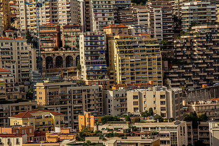 aerial photography of concrete buildings at daytime thumbnail